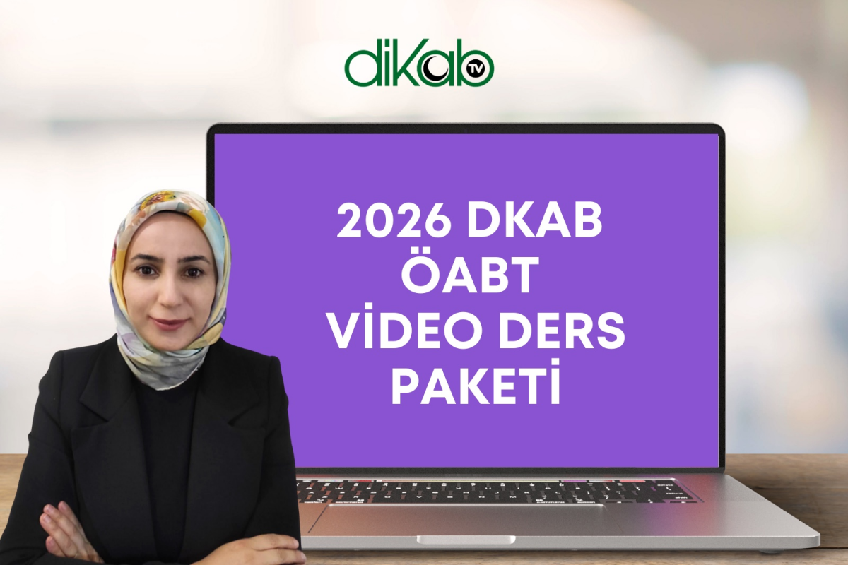 2026 DKAB ÖABT VİDEO DERS PAKETİ (HEDİYELİ)